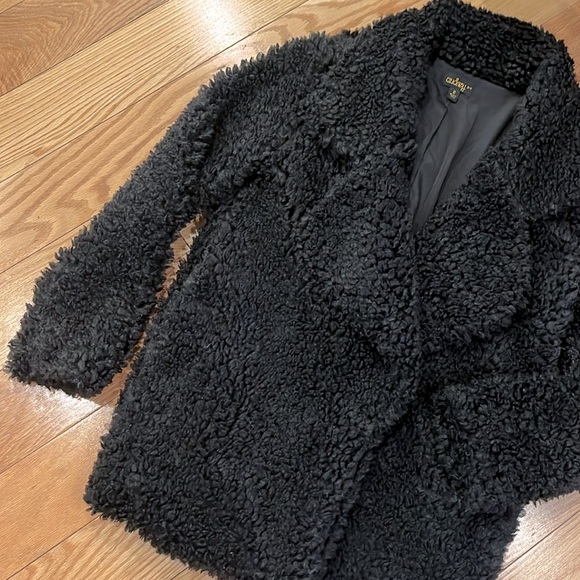 Audrey 3+1 Sherpa open front jacket - Picture 3 of 7